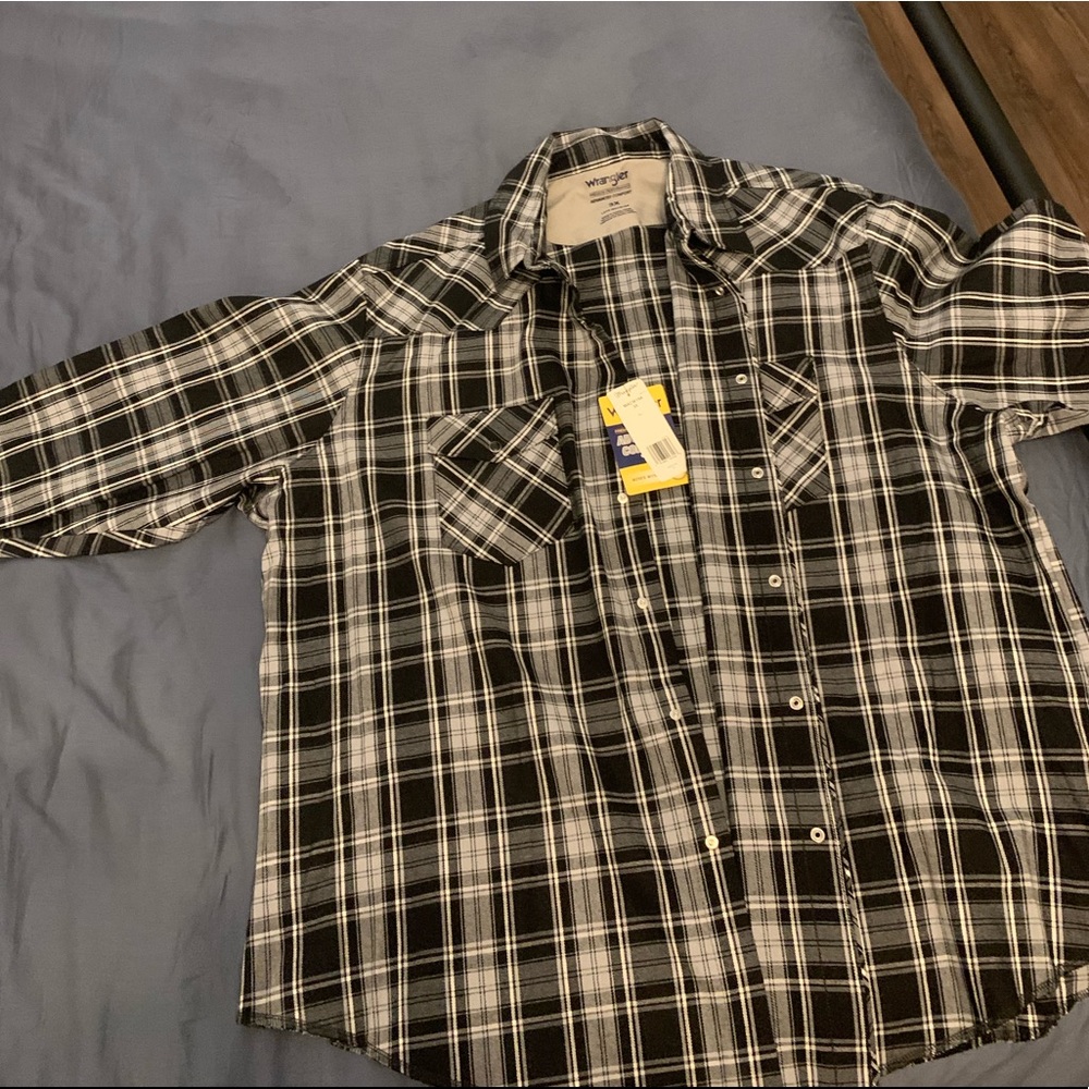 3XL Wrangler Pearl Snap